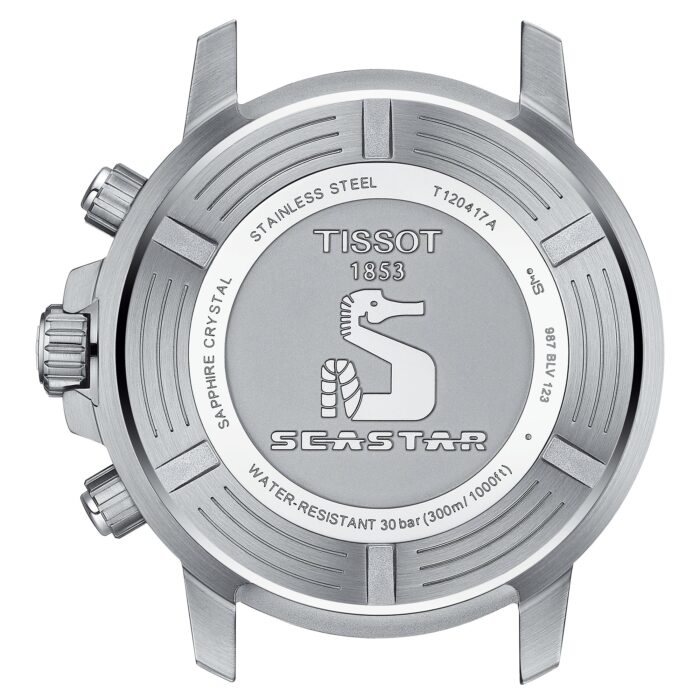 Tissot Seastar 1000 Quartz Chronograph Men's Graded Blue Watch - T120.417.11.041.03 - Image 2